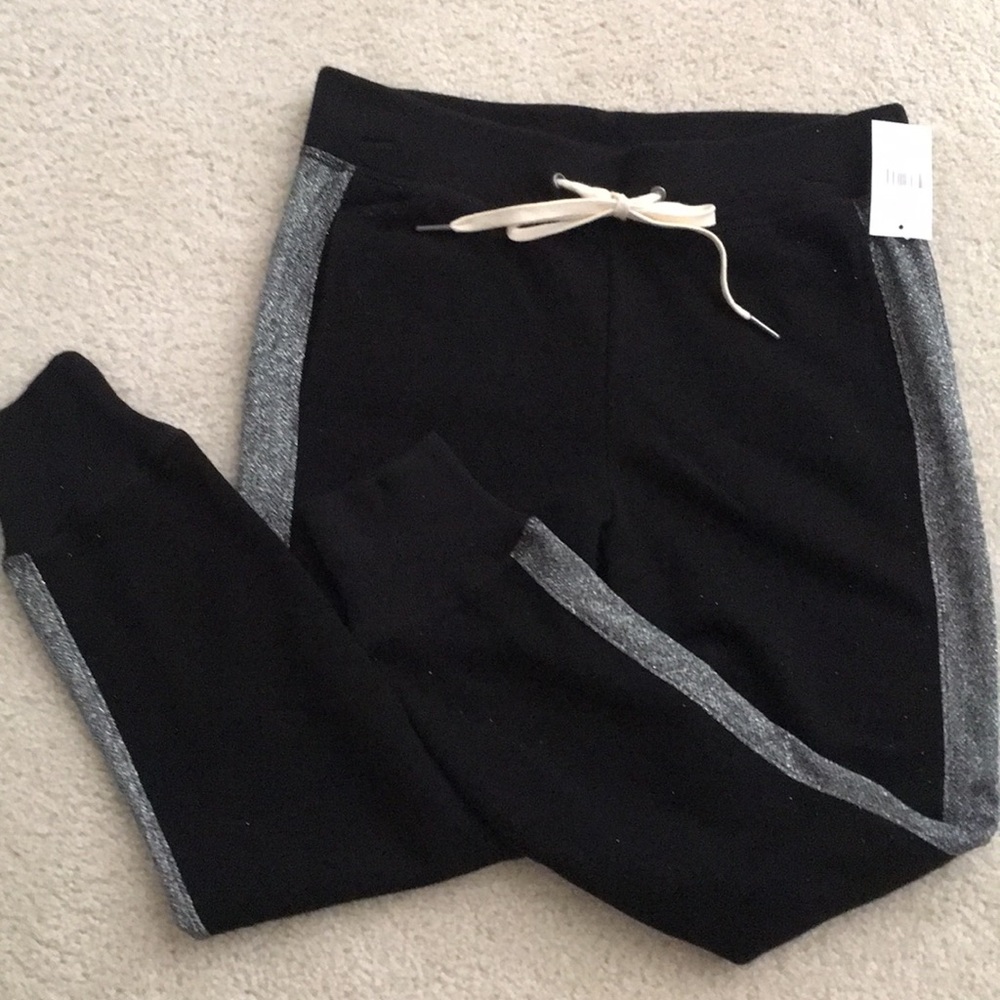 n:philanthropy Black & silver sweatpants NWT $168